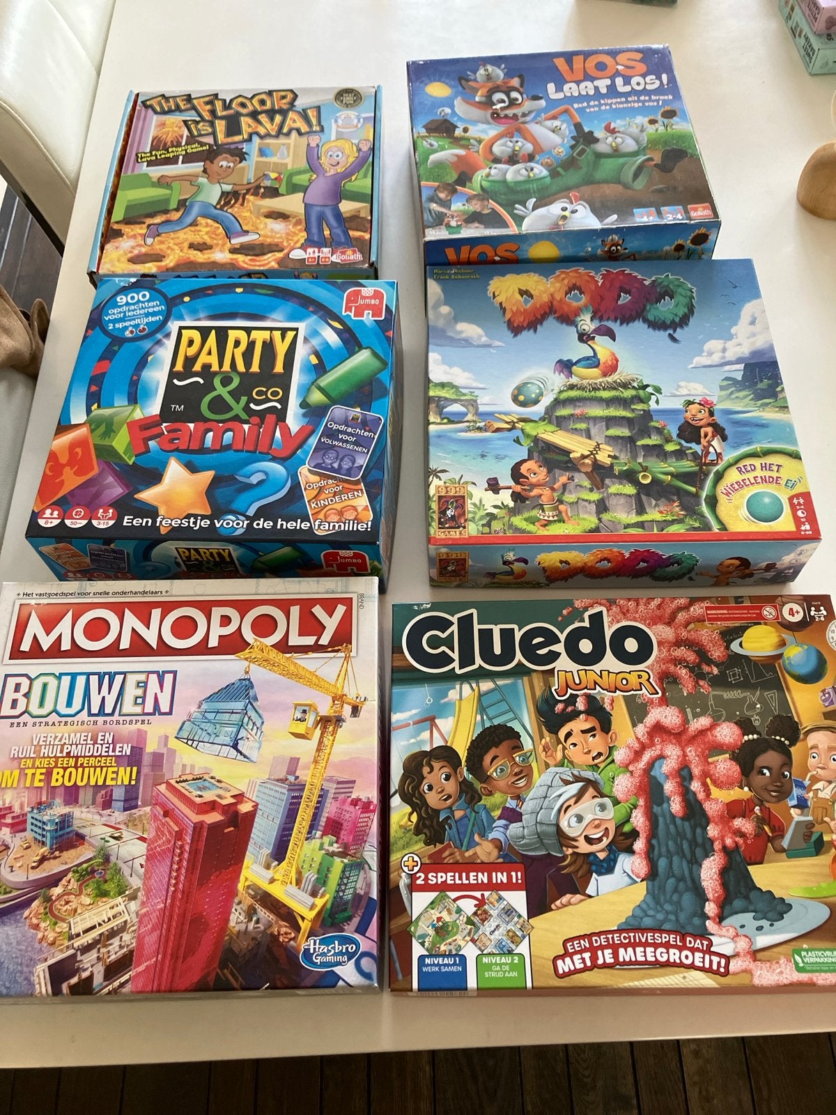 Diverse bordspellen, zeer goede staat!, Drie of vier spelers, Ophalen, Zo goed als nieuw
