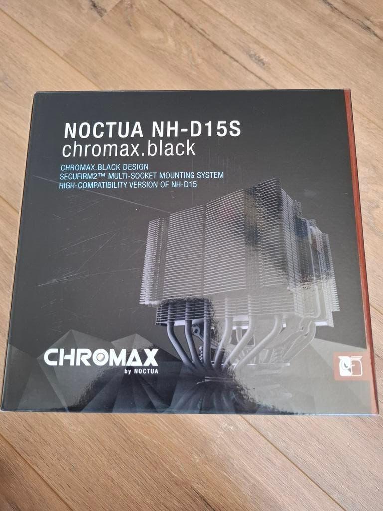 Noctua NH-D15S chromax.black CPU Koeler, Computers en Software, Ophalen of Verzenden, Zo goed als nieuw, Luchtkoeling