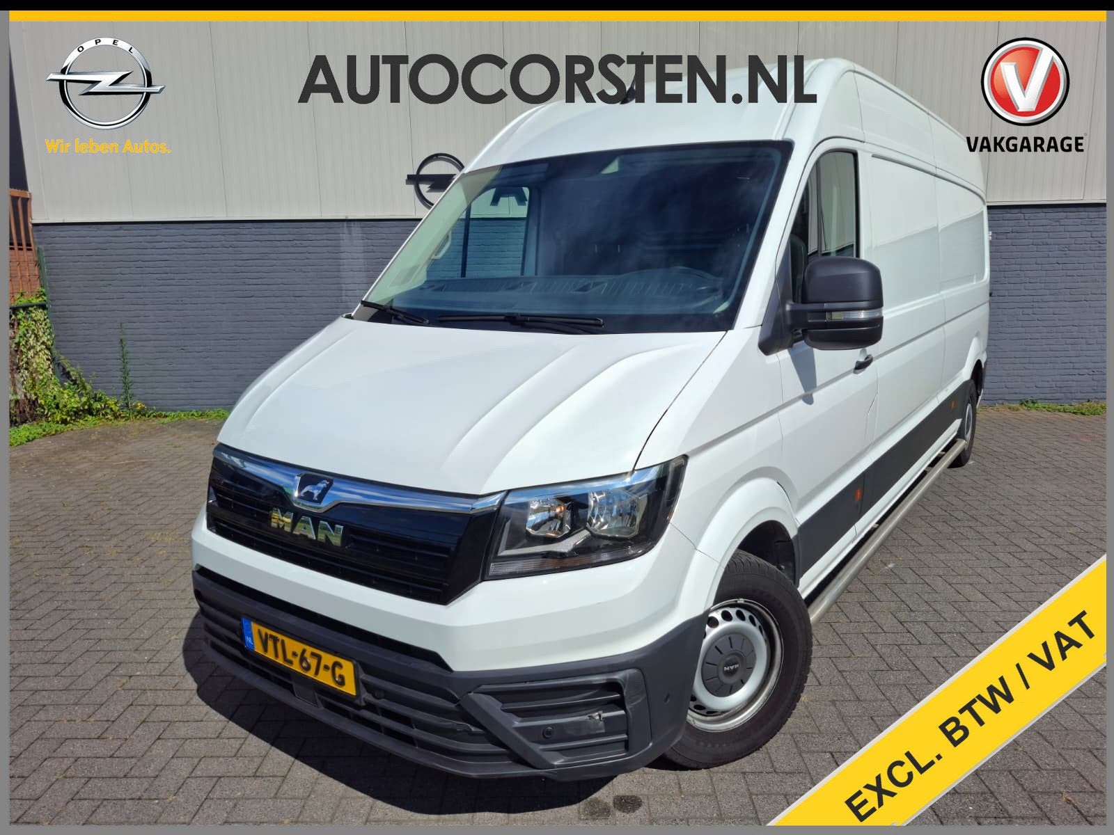 Volkswagen Crafter 35 2.0D L4H3 Extra Lang+Hoog Camera Comfo, Voorwielaandrijving, Stof, Gebruikt, 4 cilinders