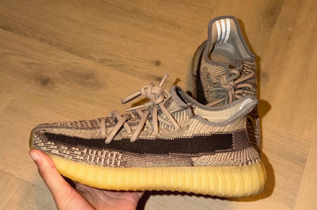 Adidas Yeezy Boost 350 V2 Zyon, Overige kleuren, Ophalen of Verzenden, Sneakers of Gympen, Gedragen