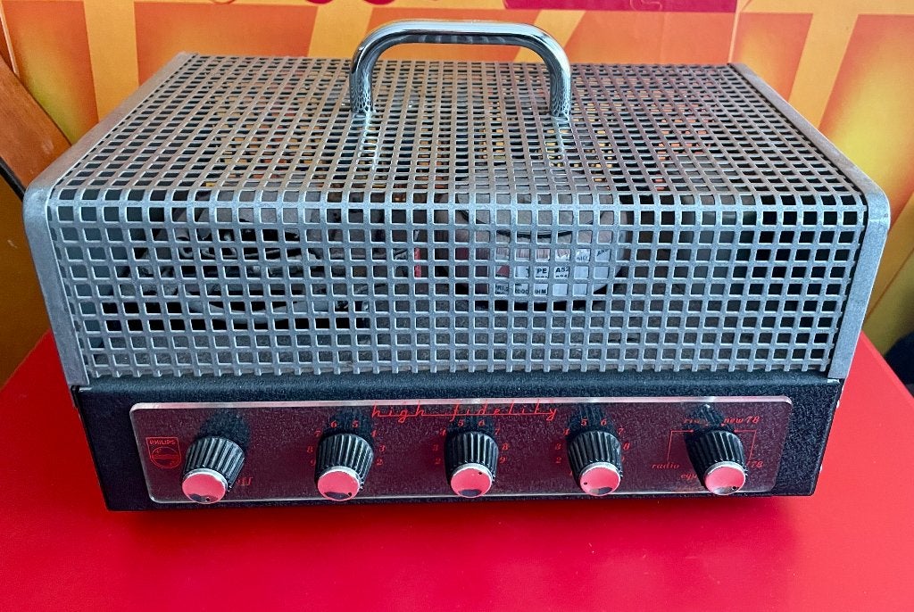 Philips 30 Watt gitaarversterker top, Ophalen, Gebruikt, Gitaar, Minder dan 50 watt