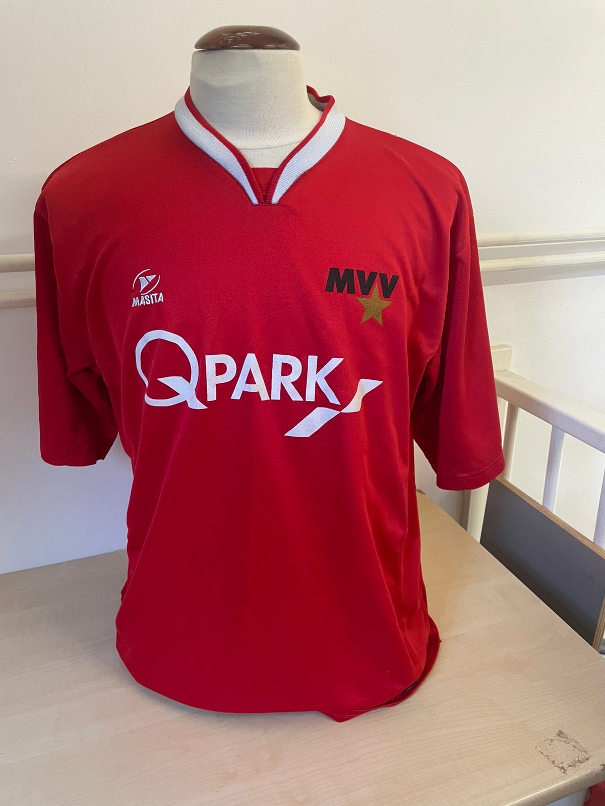 Vintageshirt MVV, Ophalen of Verzenden, Gebruikt, Buitenlandse clubs, Shirt