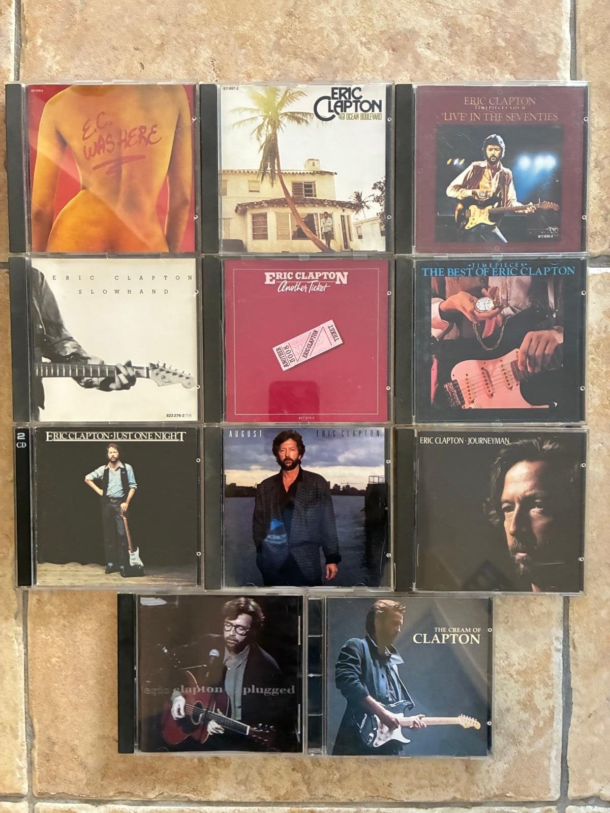 Eric Clapton CD Collectie - Diverse Albums 12 Cd’s, Ophalen of Verzenden, Zo goed als nieuw, Blues Rock, Album
