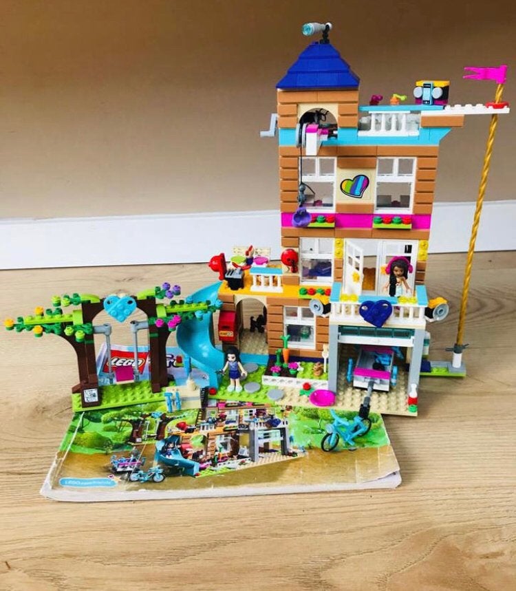 Lego Friends vriendschaps huis 41340, Ophalen of Verzenden, Zo goed als nieuw, Overige merken