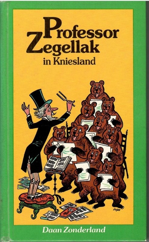 Professor Zegellak in Kniesland - Daan Zonderland, Boeken, Verzenden, Zo goed als nieuw, Daan Zonderland