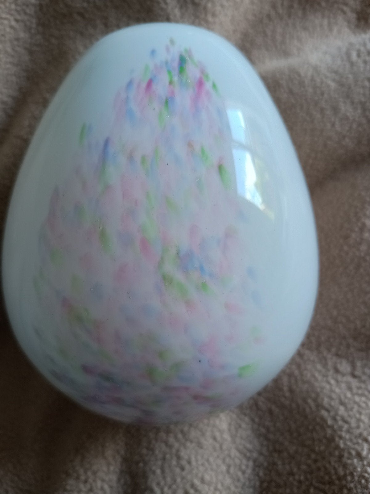 Holmegaard Riviera Egg Vaas - Uniek Glasobject, Ophalen of Verzenden