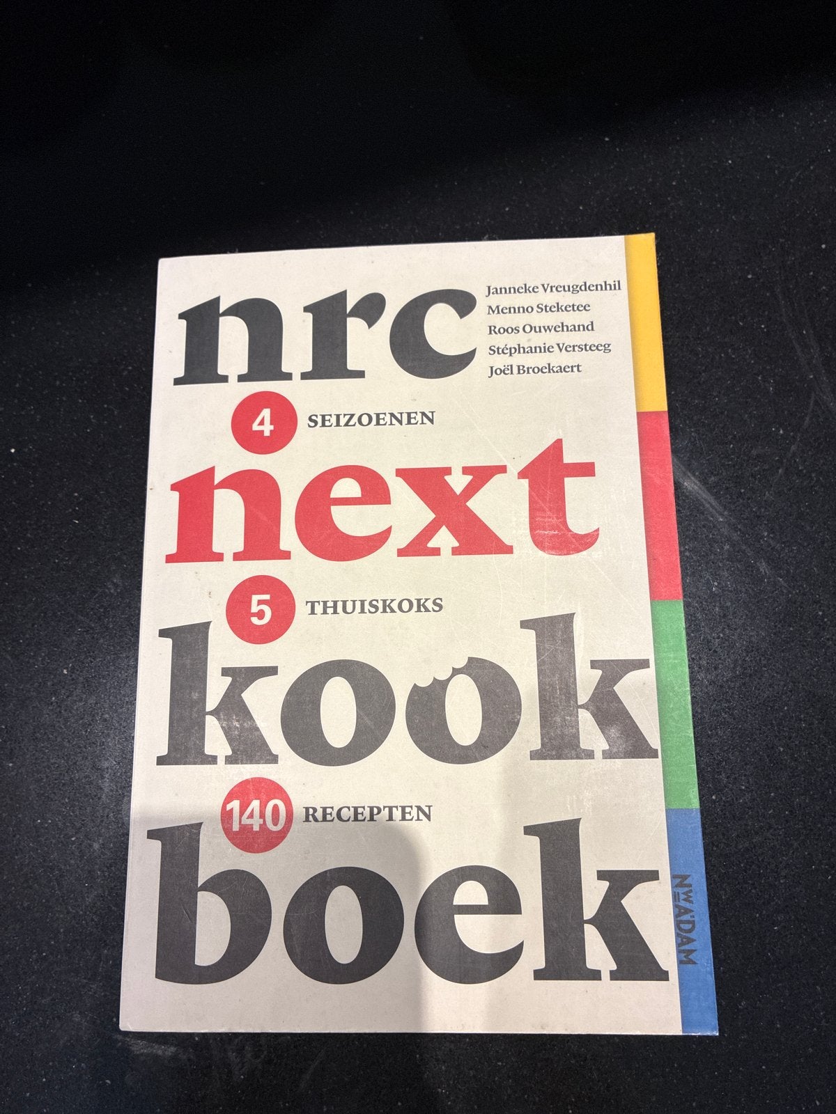 NRC Next Kookboek - 140 recepten voor thuiskoks, Boeken, Kookboeken, Ophalen, Zo goed als nieuw, Overige gebieden, Voorgerechten en Soepen