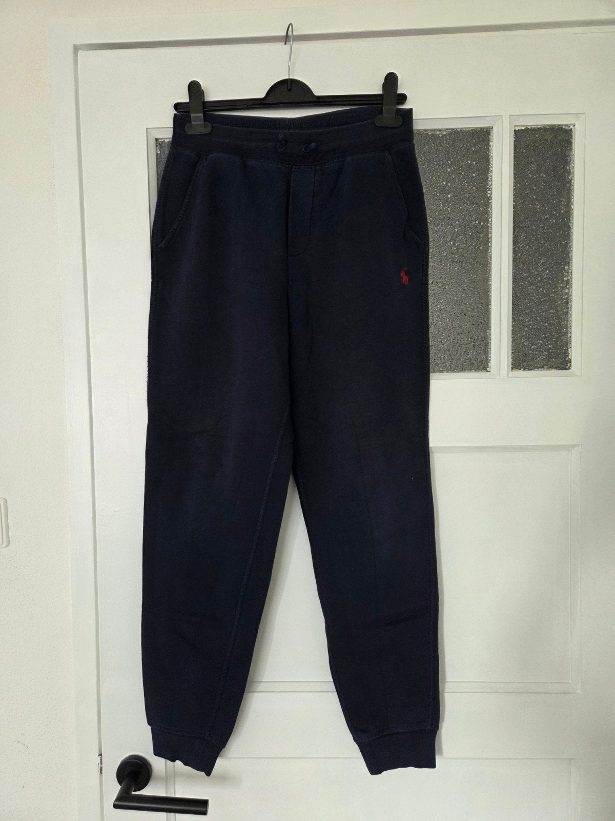Ralph Lauren Joggingbroek Marineblauw Maat L (14-16 jaar), Broek, Jongen of Meisje, Ophalen of Verzenden, Zo goed als nieuw