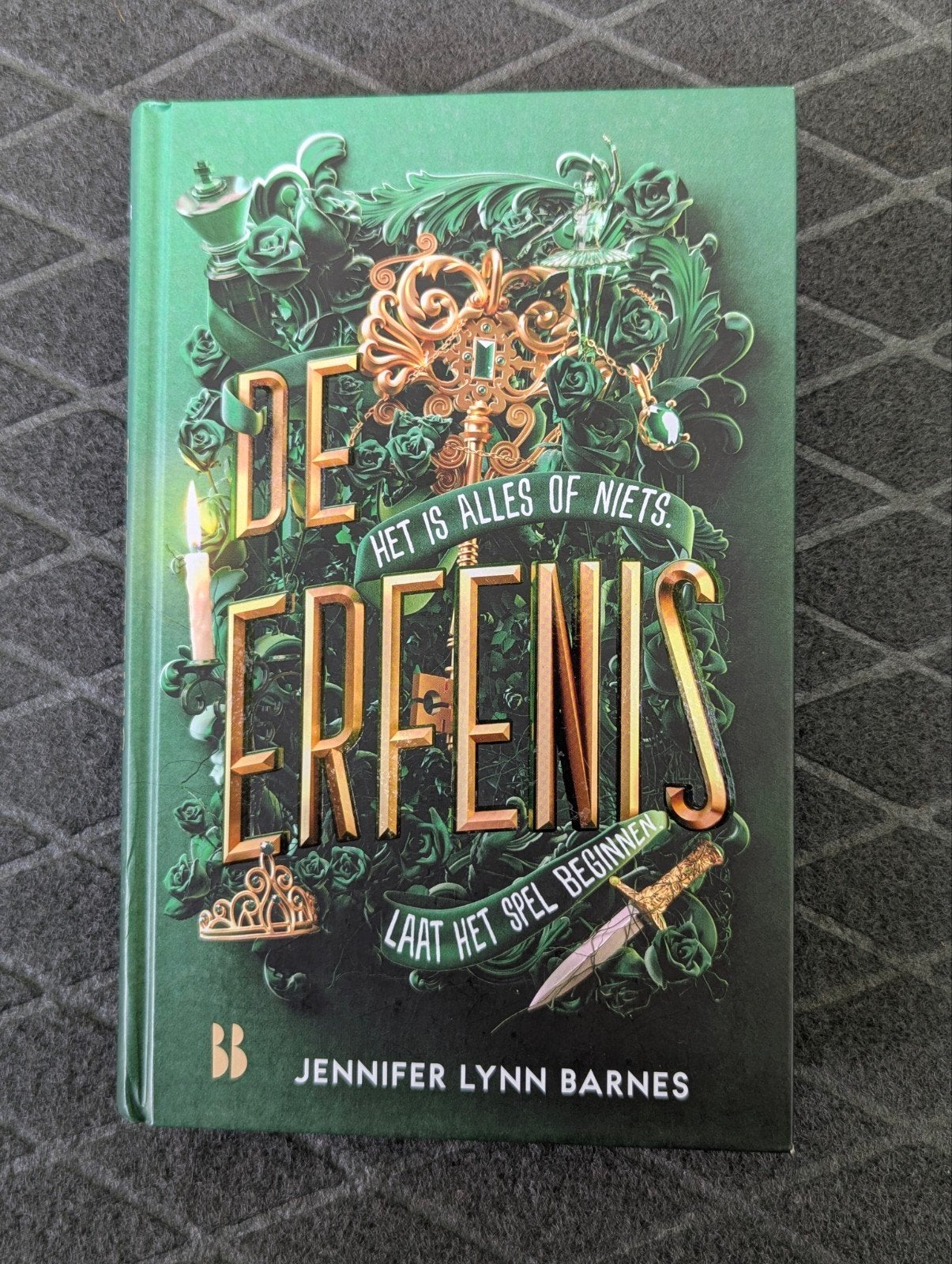 De Erfenis - Jennifer Lynn Barnes (Zo goed als nieuw), Boeken, Ophalen of Verzenden