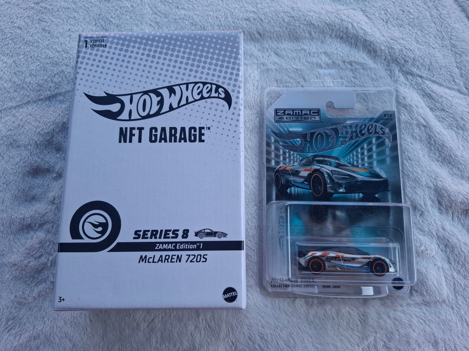 Hot Wheels NFT Garage Series 8 Zamac - McLaren 720S, Ophalen of Verzenden, Nieuw, Auto