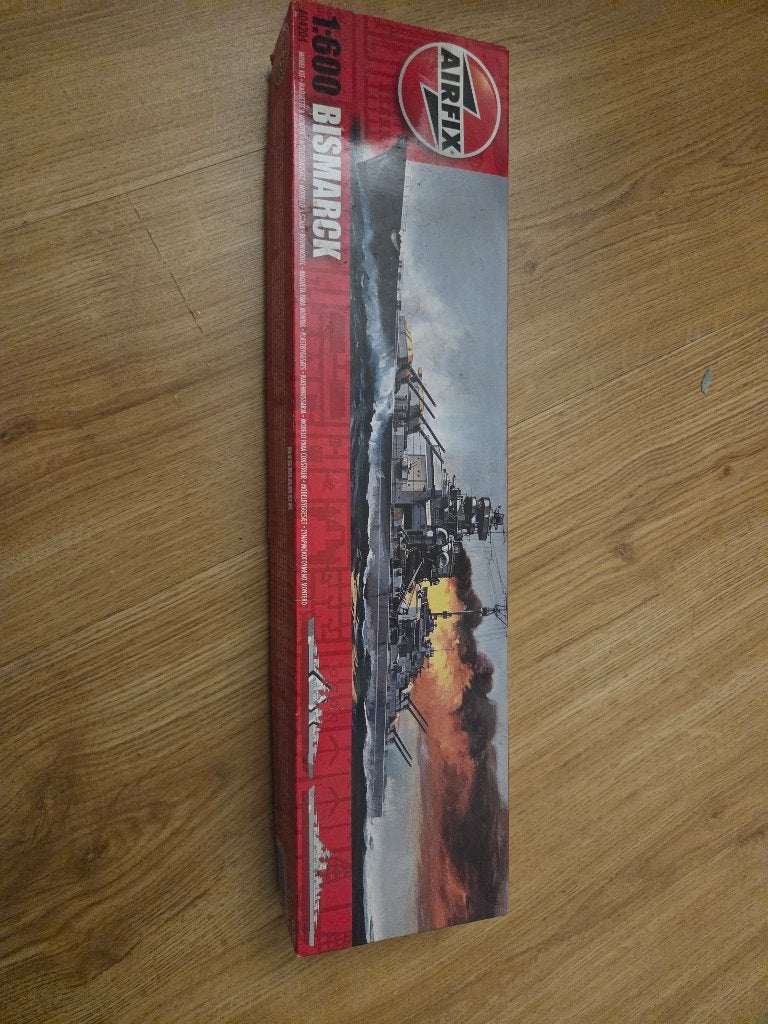Airfix 1:600 Bismarck, Ophalen of Verzenden, Nieuw, 1:200 of kleiner, Airfix