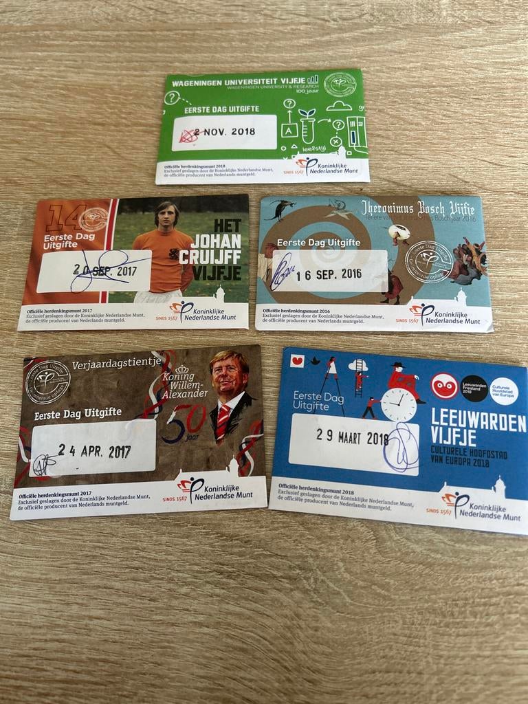 Coincards Eerste Dag Uitgifte, Postzegels en Munten, Munten | Nederland, Verzenden, Koningin Beatrix, Euro's, Setje