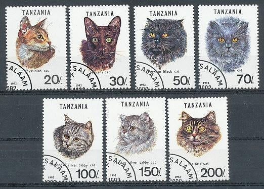 Tanzania 1992 M1405-1411 gest., Ophalen of Verzenden, Tanzania, Gestempeld