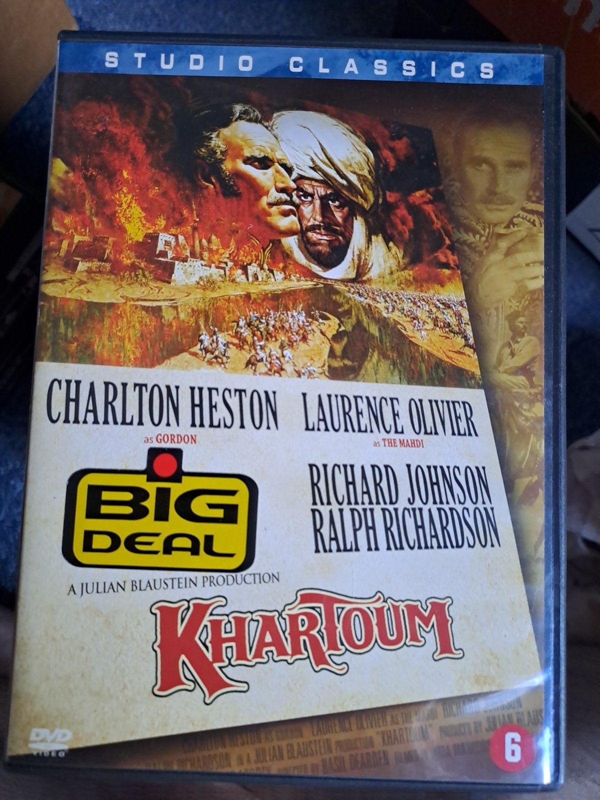 khartoum (dvd), Vanaf 16 jaar, Ophalen of Verzenden, Zo goed als nieuw, Actie en Avontuur