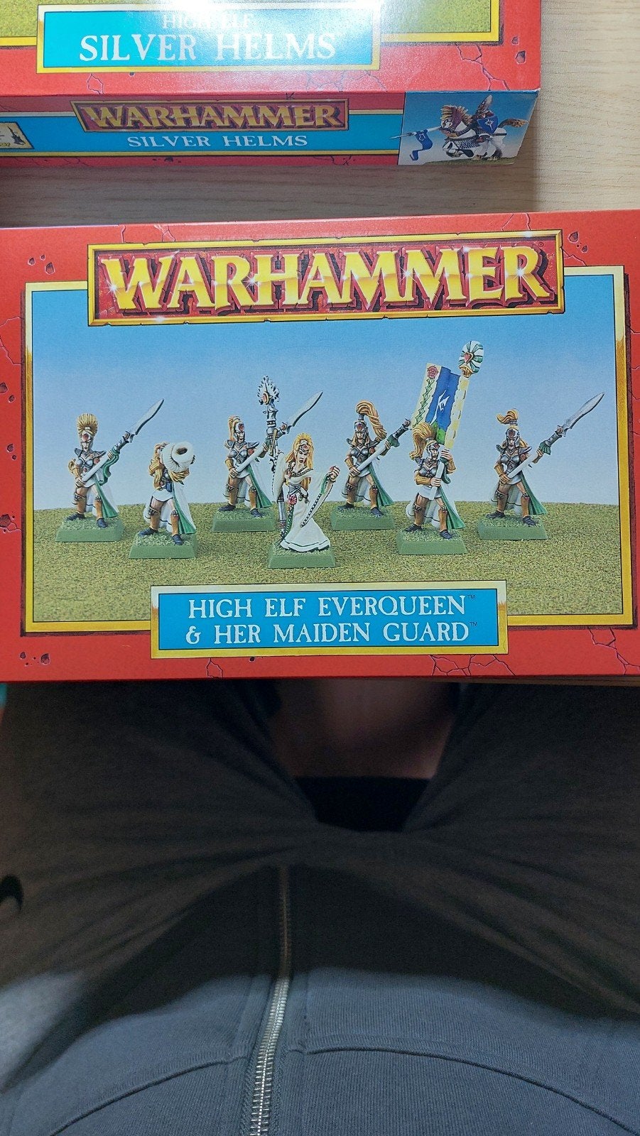 Warhammer High Elf Everqueen & Her Maiden Guard, Ophalen of Verzenden, Nieuw, Warhammer, Figuurtje(s)
