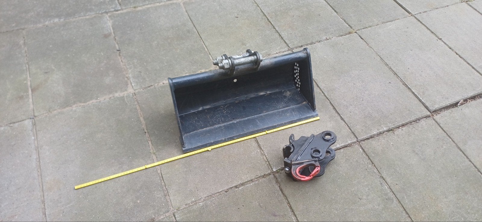 Graaf bak 60cm en snelwissel, Ophalen of Verzenden