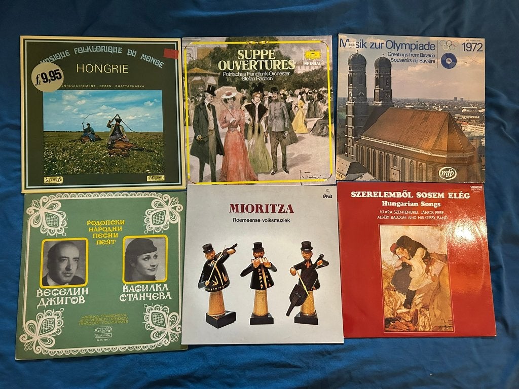14 LP's Oost-Europese muziek (ook per stuk te koop), Ophalen of Verzenden, Gebruikt, 12 inch