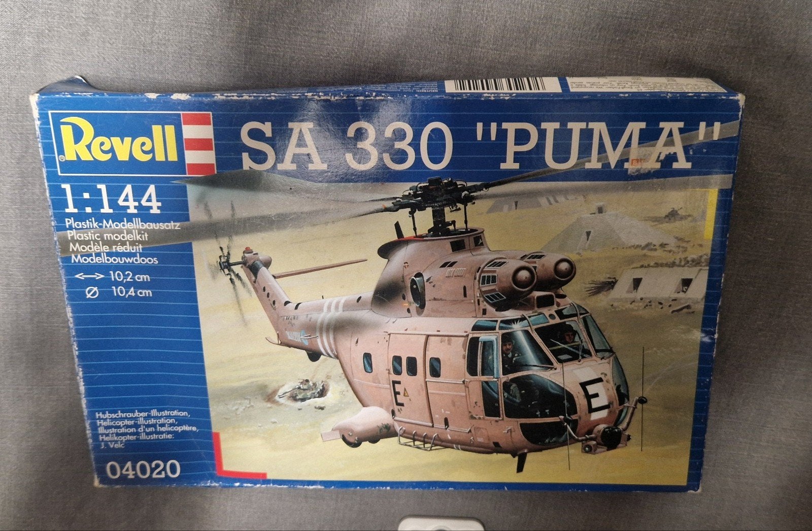 Revell SA 330 "Puma" modelbouw helikopter 1:144, Ophalen of Verzenden, Zo goed als nieuw, 1:72 tot 1:144, Revell