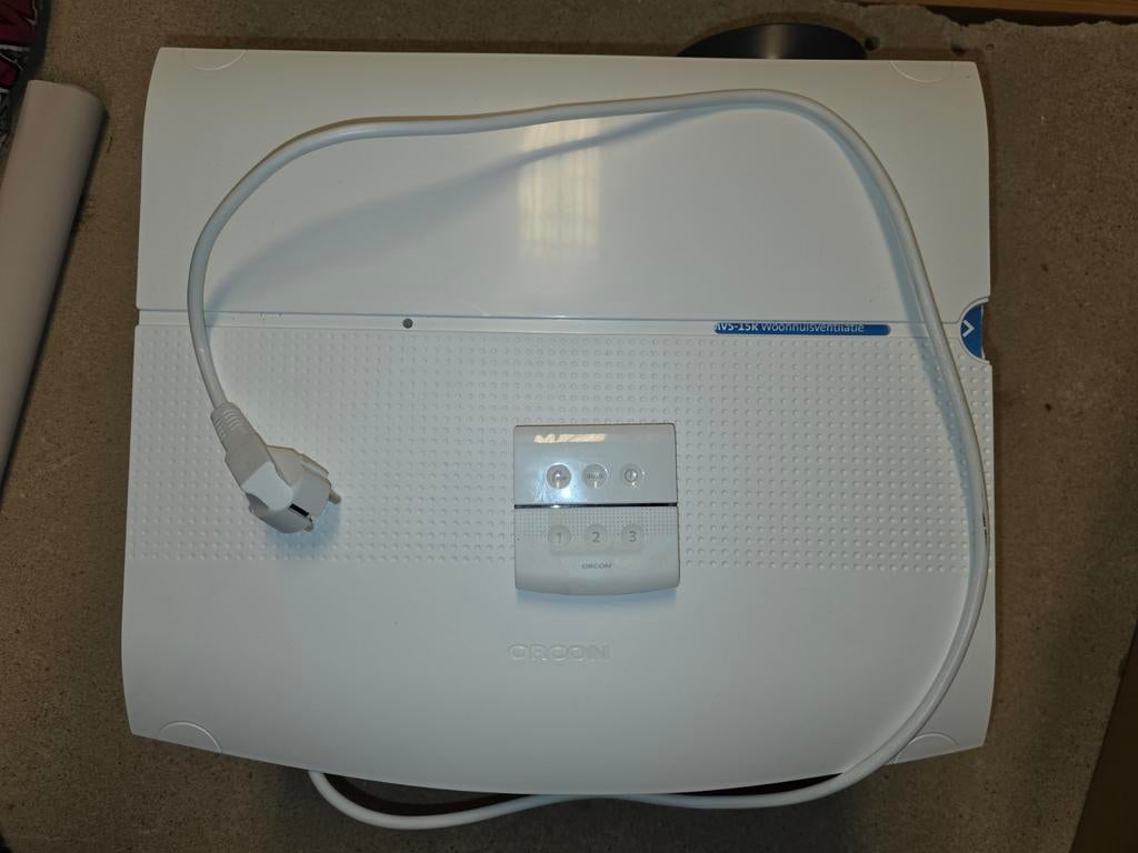 Gereviseerde Orcon MVS15- RHB met afstandsbediening, Ophalen of Verzenden, Ventilator en Afzuiger