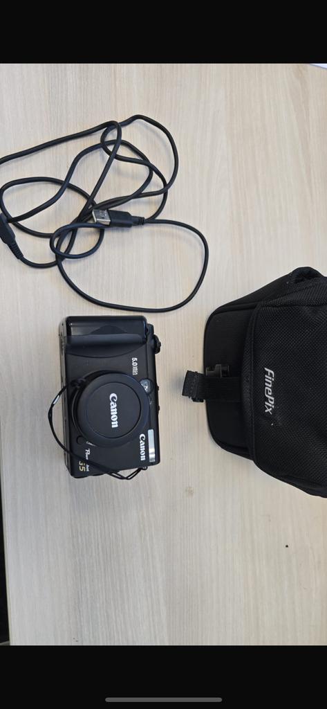 Canon PowerShot G5 digitale camera met een tas en kabel., Audio, Tv en Foto, Fotocamera's Digitaal, Ophalen of Verzenden, Gebruikt