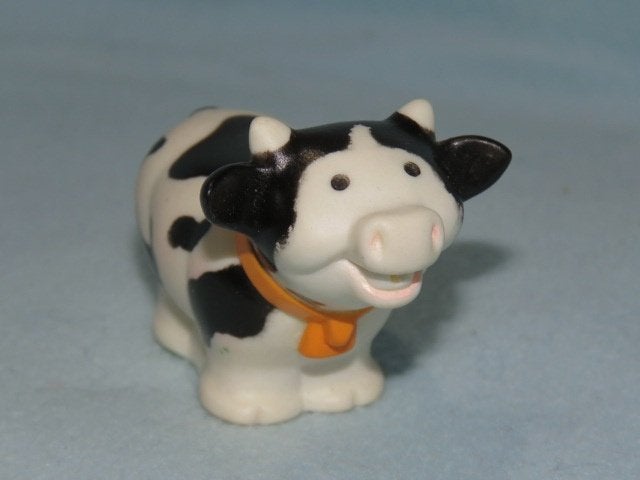 50 CENT OF GRATIS Plastic koetje 5 cm hoog, Ophalen, Zo goed als nieuw, Jongen of Meisje