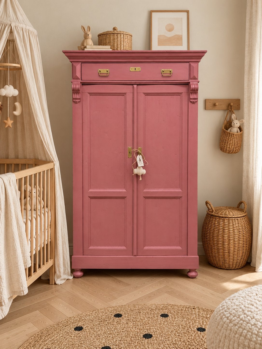 Biedermeier meidenkast linnenkast kledingkast buffetkast, Ophalen, Zo goed als nieuw, Nvt, Nvt