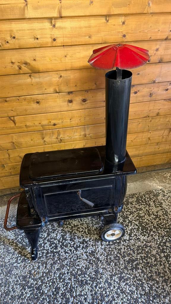 Houtskool BBQ - Leda Universal Grill Lok, Ophalen, Gebruikt, Met accessoires