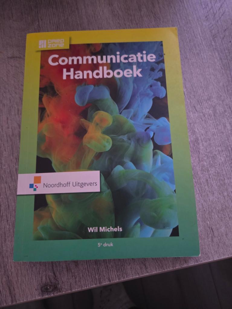 Communicatie Handboek - Wil Michels (5e druk), Boeken, Wil Michels, Zo goed als nieuw, Gamma, HBO