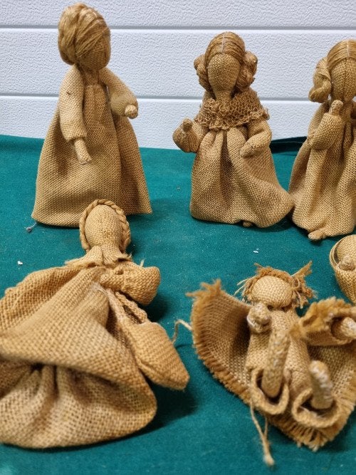 Jute poppen, Ophalen of Verzenden, 'T Olde Gre-j, Info@toldegrej.nl, Endepoelstraat 20f Didam