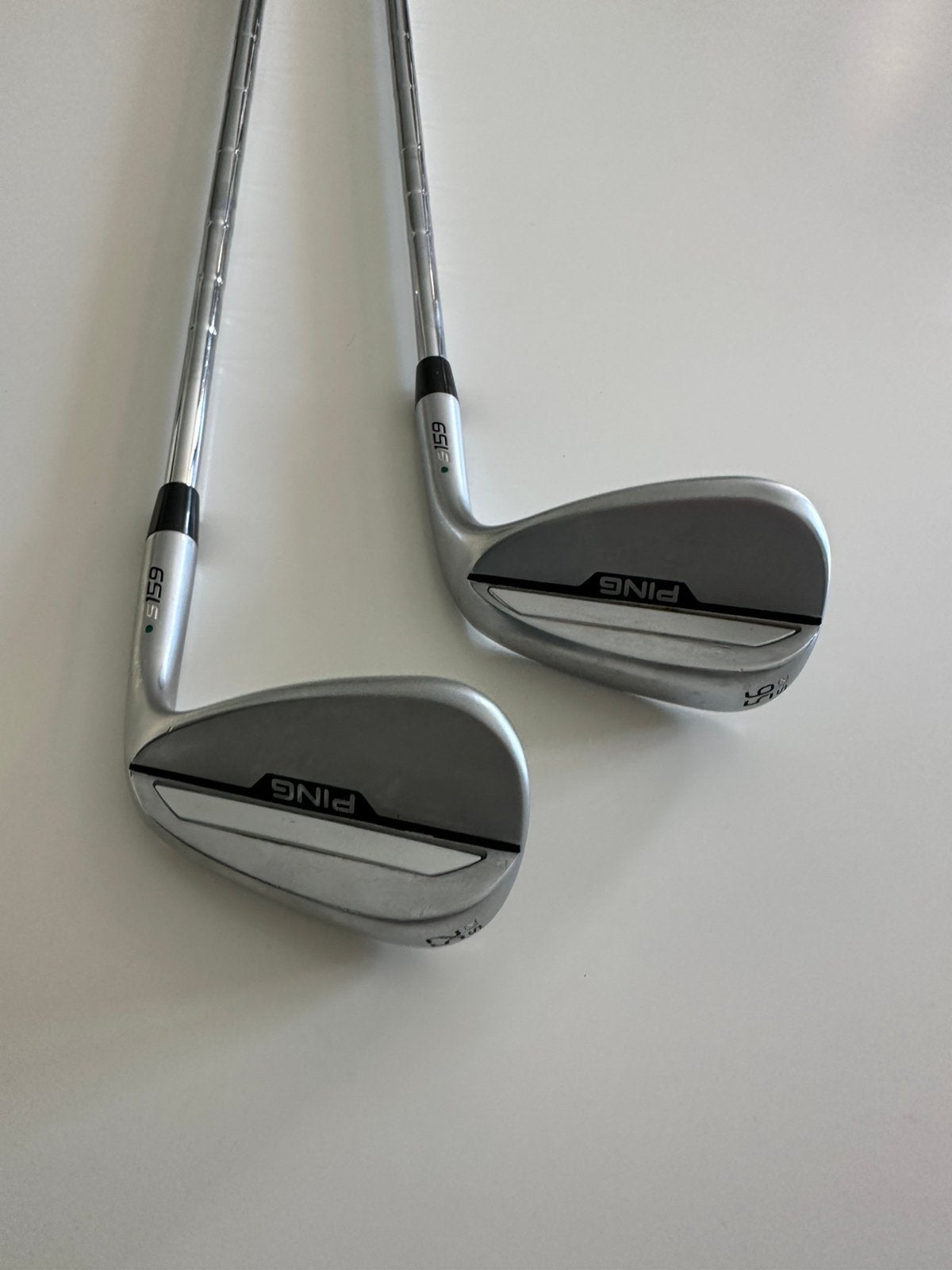Ping S159 wedges 52 S12 en 56 S12, Sport en Fitness, Golf, Ophalen, Zo goed als nieuw, Club, Ping
