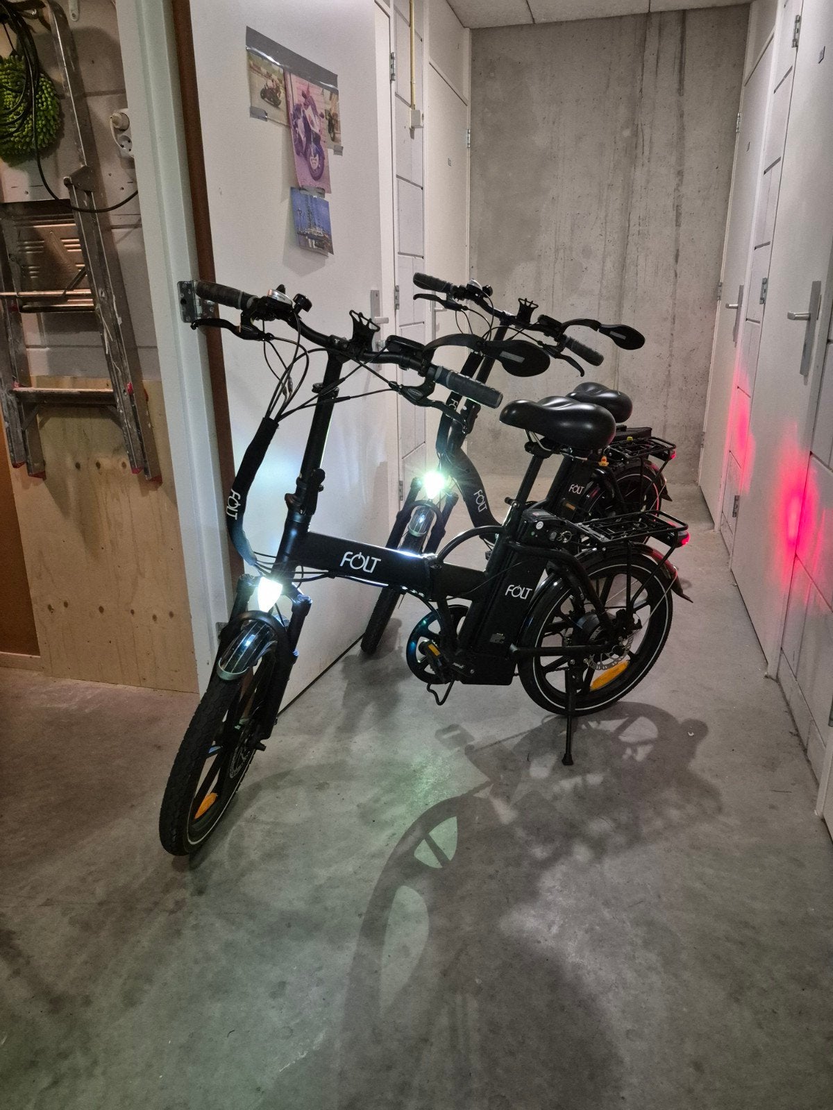 Set van 2 elektrische vouwfietsen - Fölt, Overige merken, Gebruikt, Heren, Versnellingen