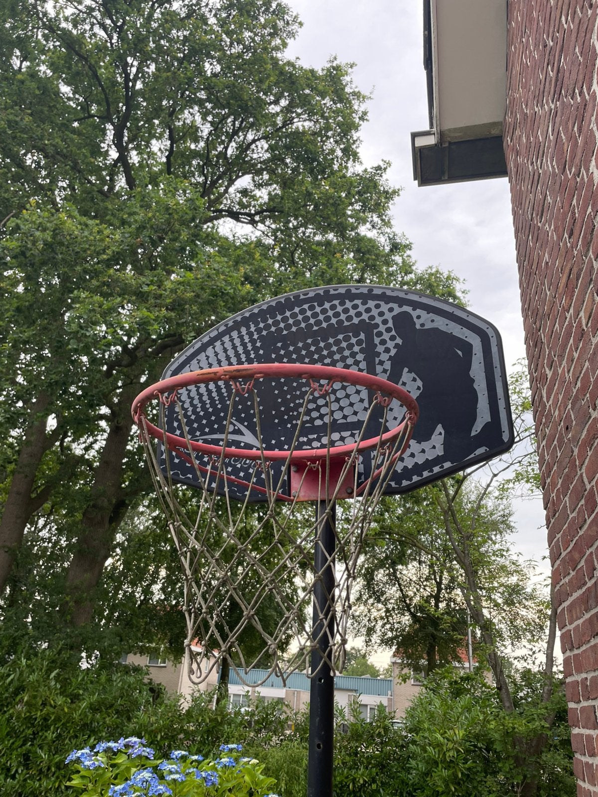 Verstelbare basket, Ophalen, Gebruikt, Ring, Bord of Paal