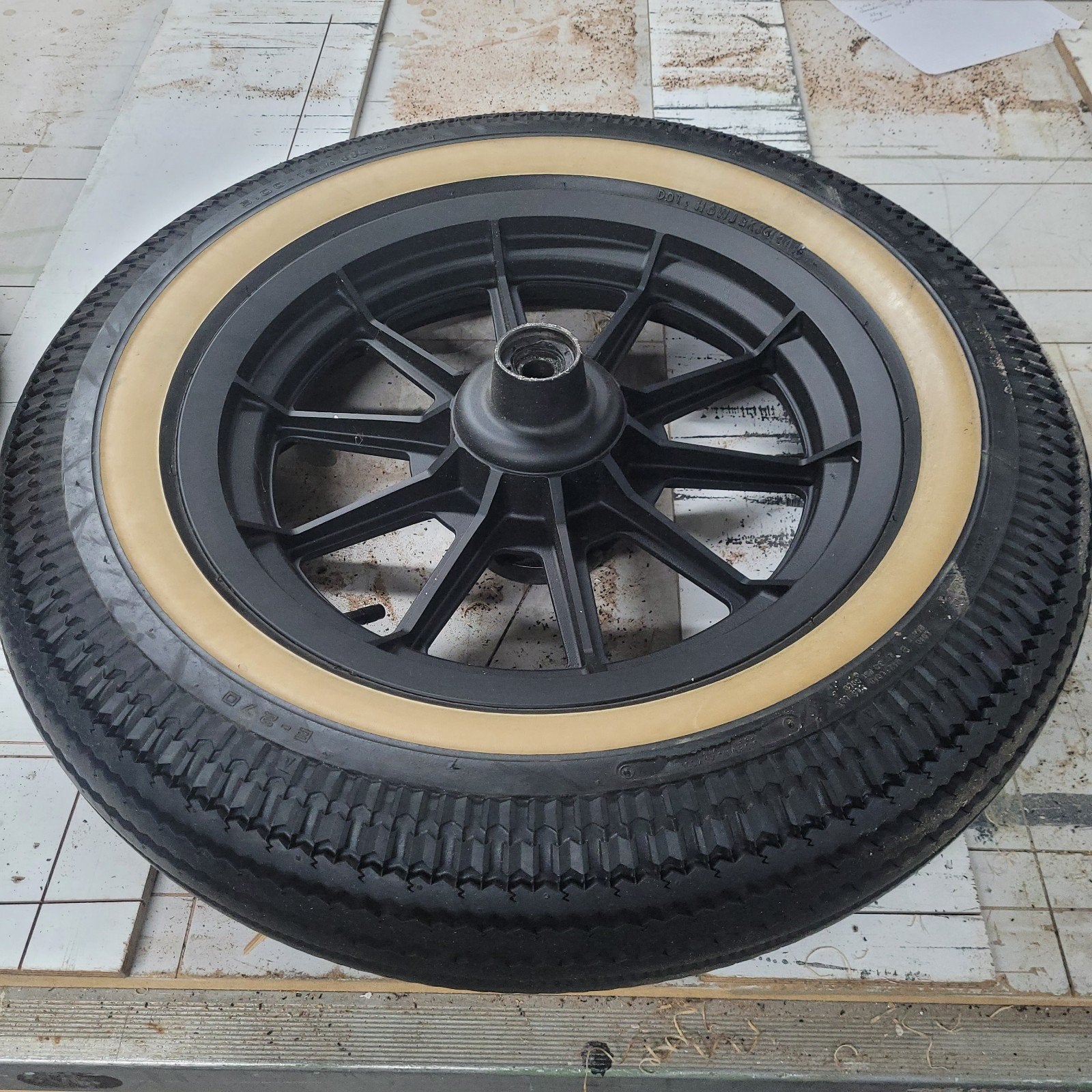 16 inch Harley Davidson 9-spaaks mag velgen, Ophalen, Gebruikt