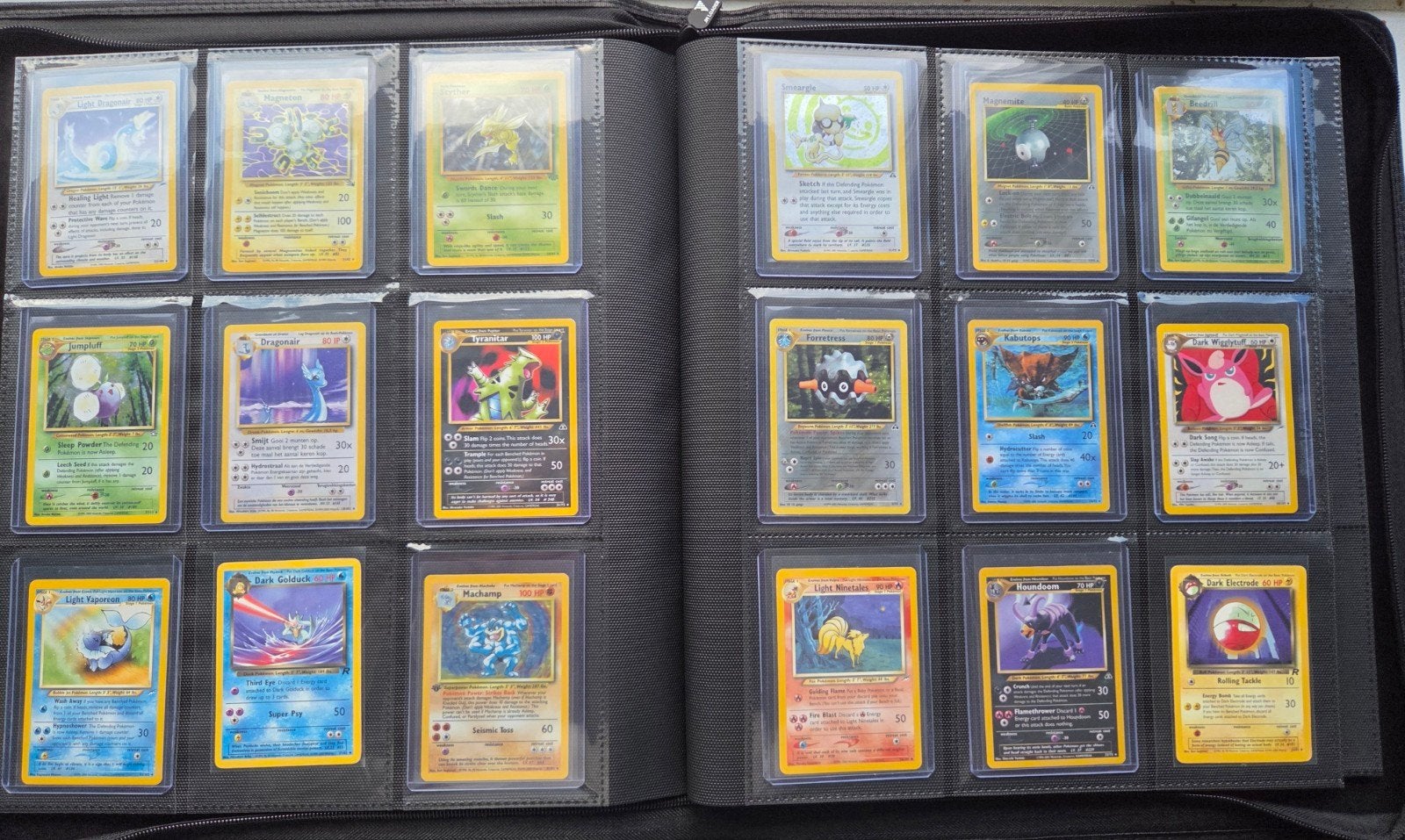Geweldige Pokémon Vintage kaart collectie | Zeer goede staat, Ophalen of Verzenden, Zo goed als nieuw, Meerdere kaarten, Foil