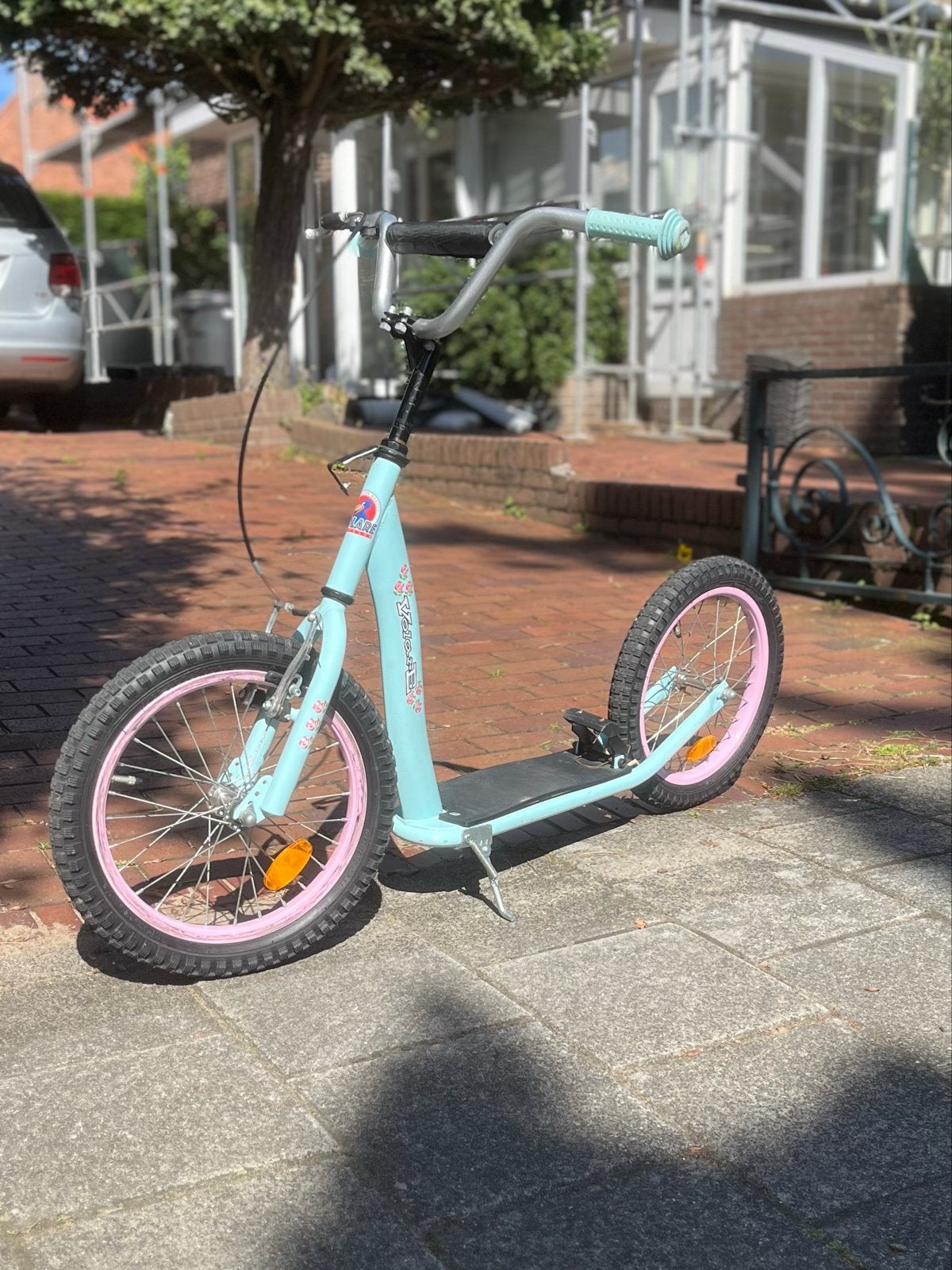Volare step 16 inch mintblauw, Fietsen en Brommers, Steps, Ophalen, Gebruikt, Gewone step