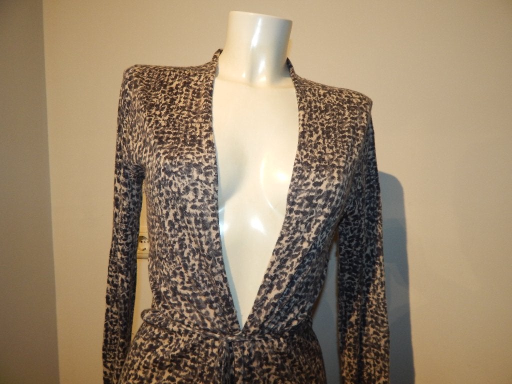 Pauw Amsterdam gebreid vest in print oa wol cashmere 3, Kleding | Dames, Truien en Vesten, Maat 38/40 (M), Pauw, Zo goed als nieuw