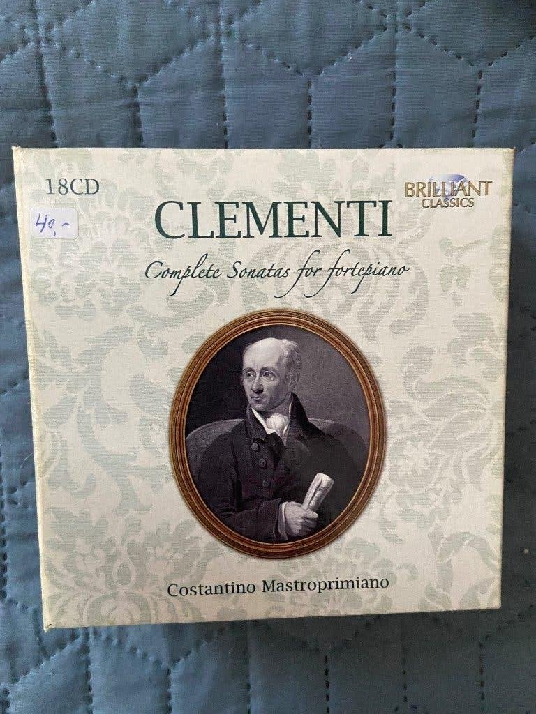 Clementi: Complete Sonatas for Fortepiano - 18CD Boxset, Gebruikt, Boxset, Overige componisten, Ophalen of Verzenden