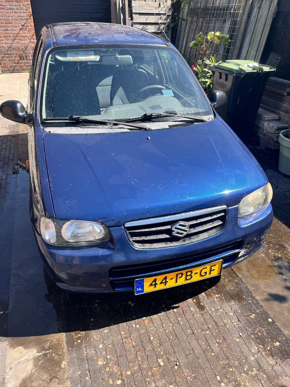 Suzuki Alto 1.1 16V 5d AGS 2004 Blauw, Voorwielaandrijving, Stof, 750 kg, 4 cilinders