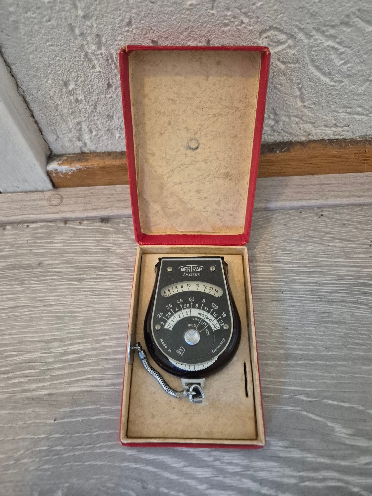 Bertram Antieke Lichtmeter - Vintage Fotografie Accessoire, Ophalen of Verzenden