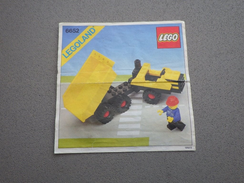 Lego Legoland 6652 boekje, Kinderen en Baby's, Speelgoed | Duplo en Lego, Ophalen, Gebruikt