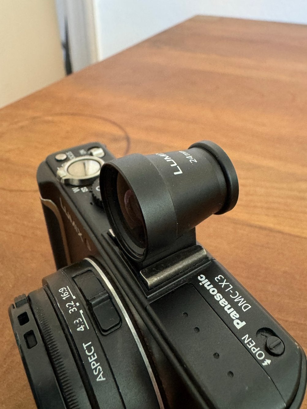 Originele Panasonic Lumix DMW-VF1 Viewfinder 24mm, Ophalen of Verzenden, Zo goed als nieuw, Panasonic, 8 keer of meer