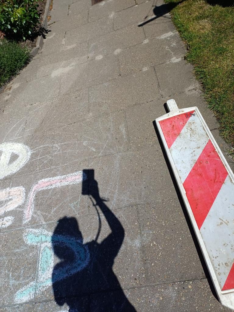 Geleidebaken kunststof reflecterend, Ophalen, Gebruikt