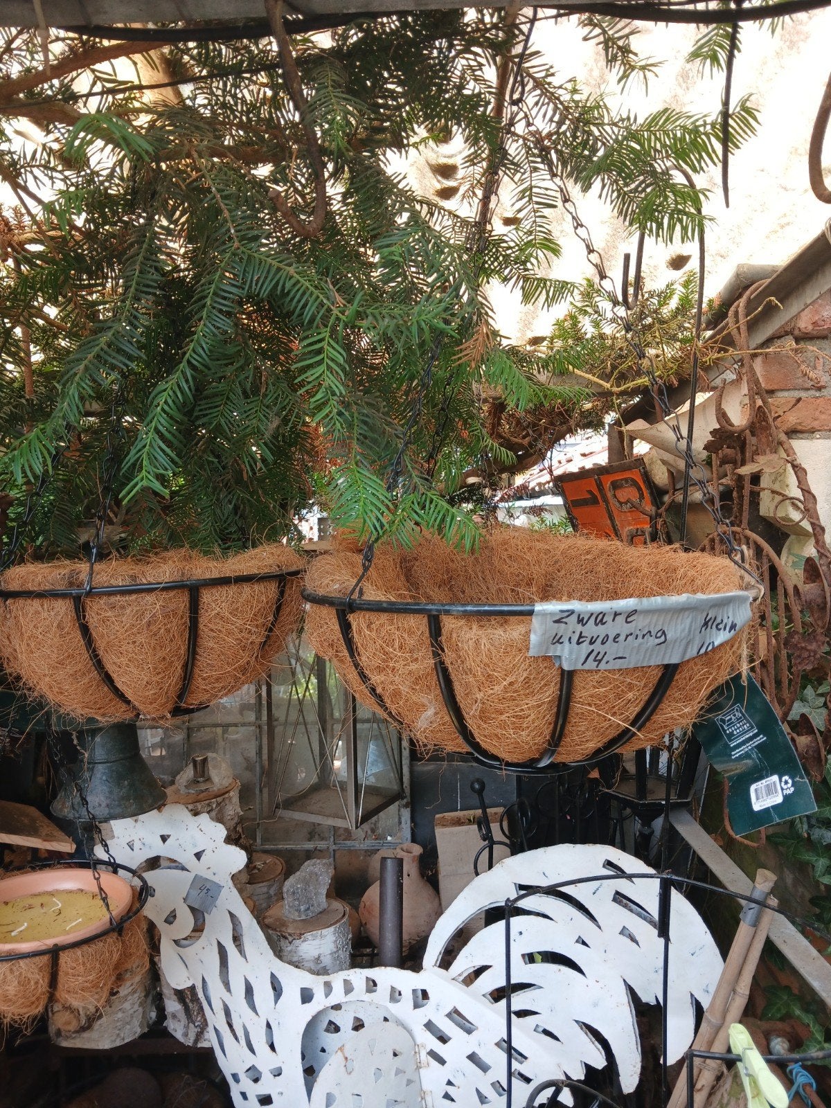 Bloemenruif ruif hanging basket Zware uitvoering"De Evenaar, Tuin en Terras, Ophalen, Gebruikt