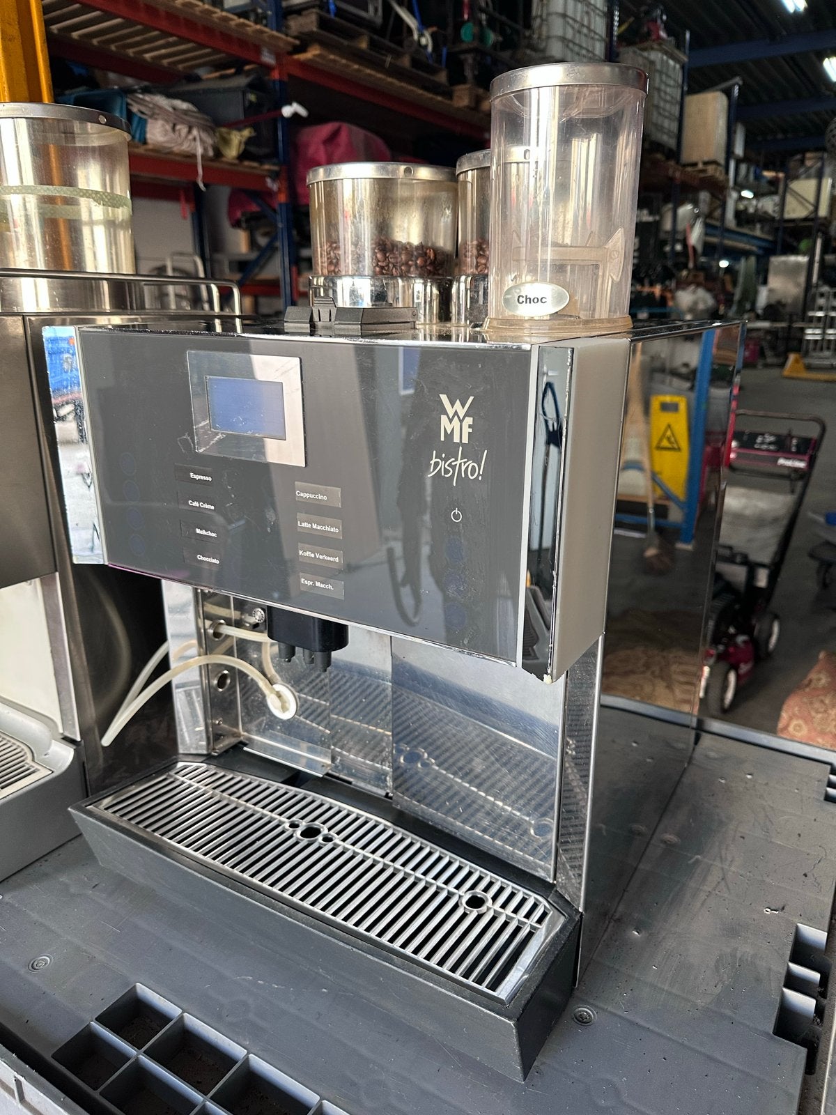 WMF Bistro! Professionele Koffiemachine - Gebruikt, Witgoed en Apparatuur, Ophalen, Gebruikt, 10 kopjes of meer, Koffiemachine