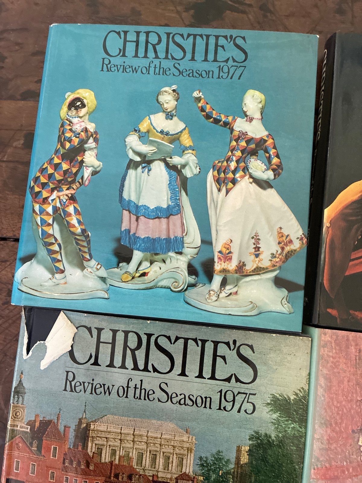 Christie's catalogi: Review of the Season 1975, 1977, 1978,, Ophalen of Verzenden, Gelezen, Catalogus