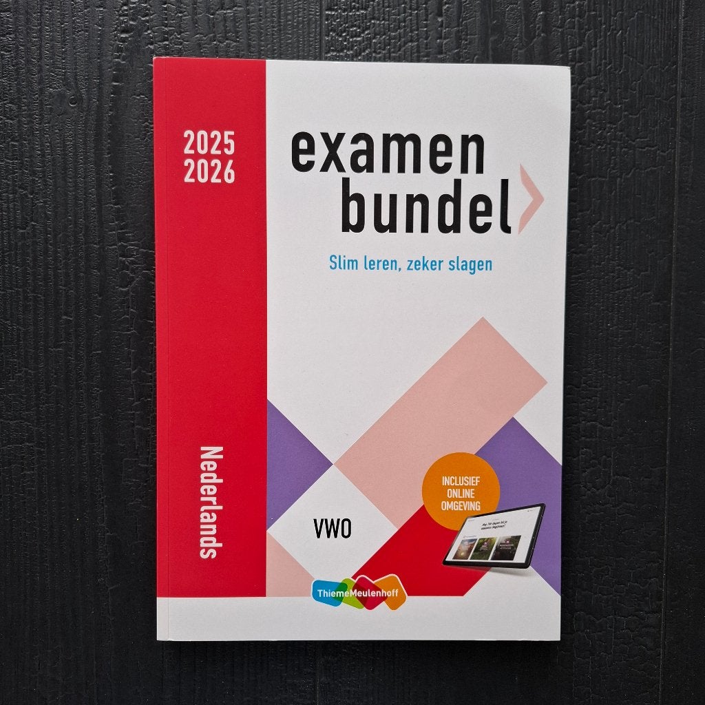 VWO Examenbundel Nederlands VWO 2025/2026, VWO, Ophalen of Verzenden, Nederlands, Nieuw