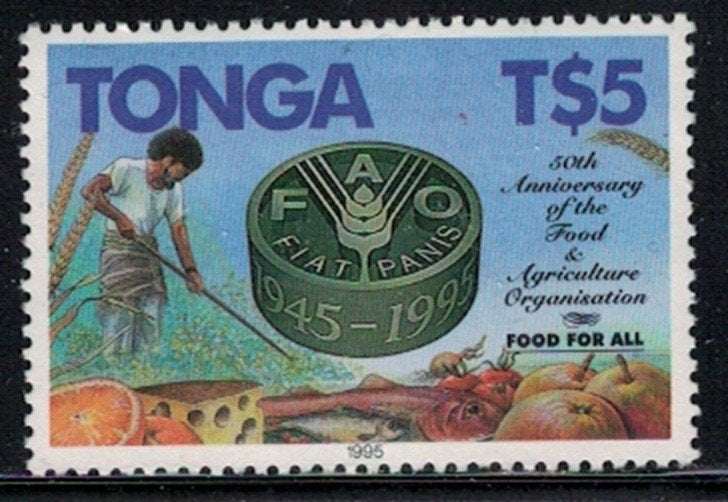 C644 Tonga 1350 postfris Vruchten, Verzenden, Postfris, Dier of Natuur