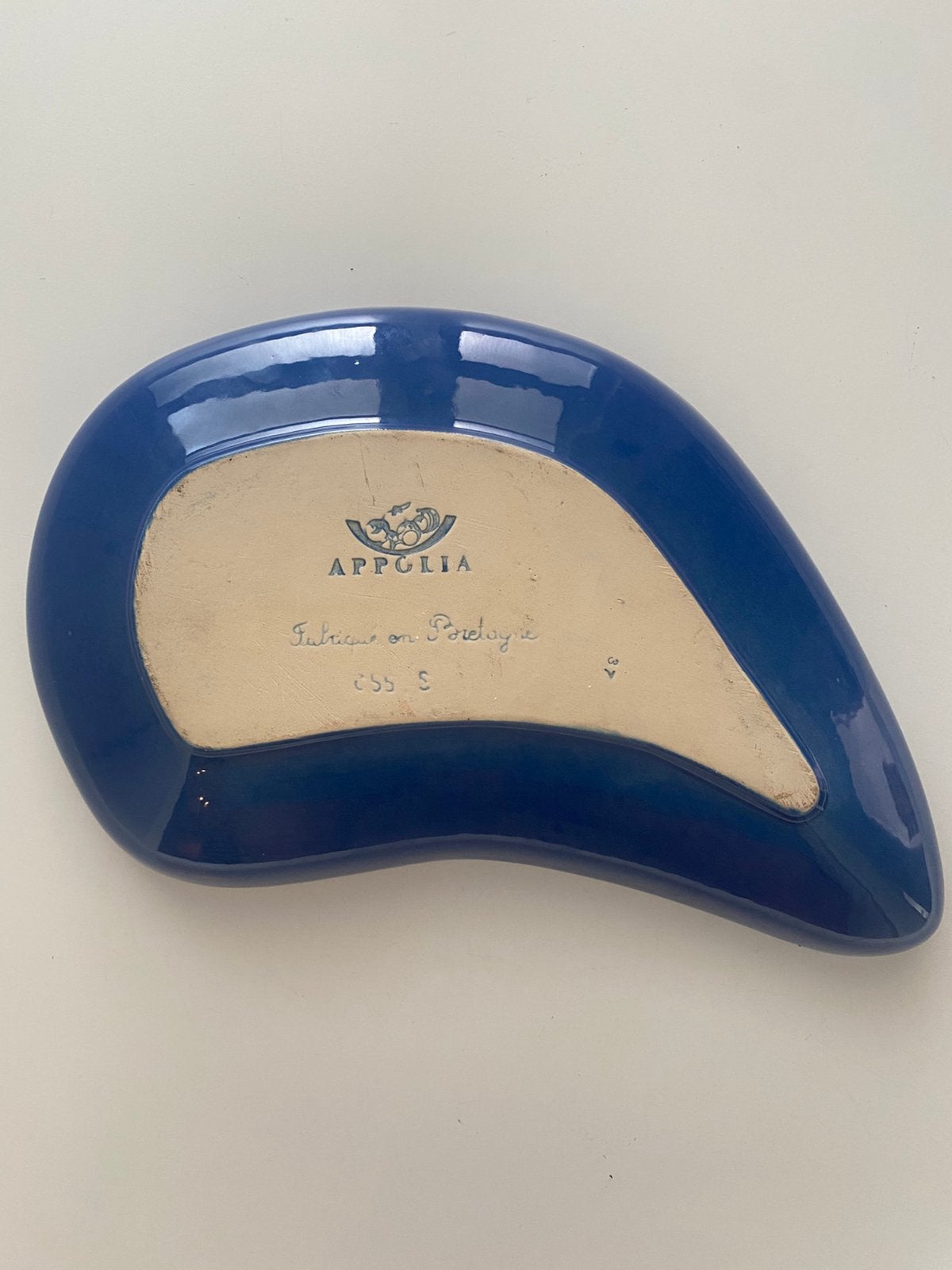 Vintage Appolia schaal  Jaren 50 60 Portugees Keramiek MCM, Ophalen, Huis en Inrichting