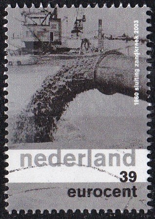 Nederland en het water - Zandkreek - gebruikt – NVPH 2158, Verzenden, Gestempeld