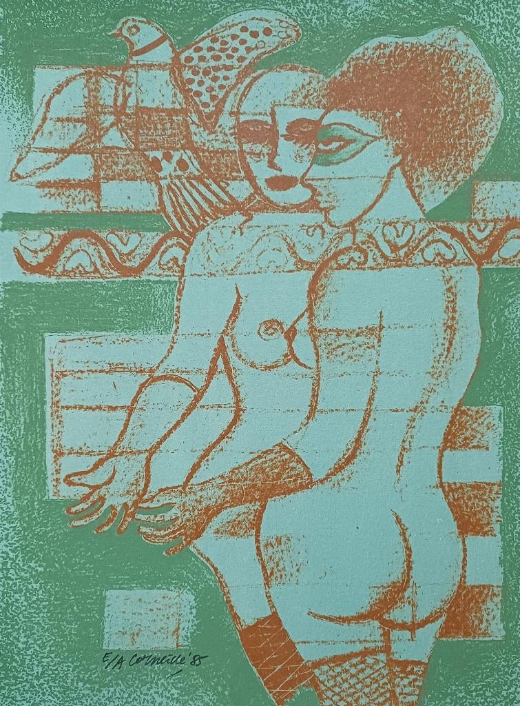 Corneille – gesigneerde litho, Ophalen of Verzenden
